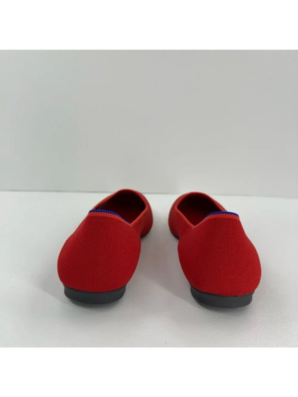 Rothy's The Loafer Flats Size US 9.5 Knit Slip On Washable Comfort Bombshell Red